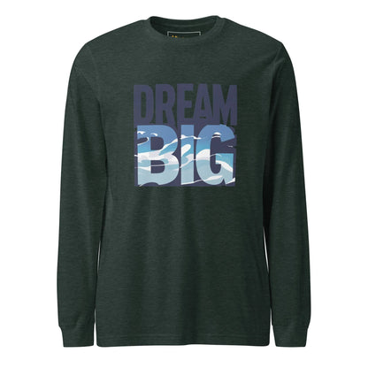Unisex | Dream Big - Long Sleeve Tee - AwRans Clothing