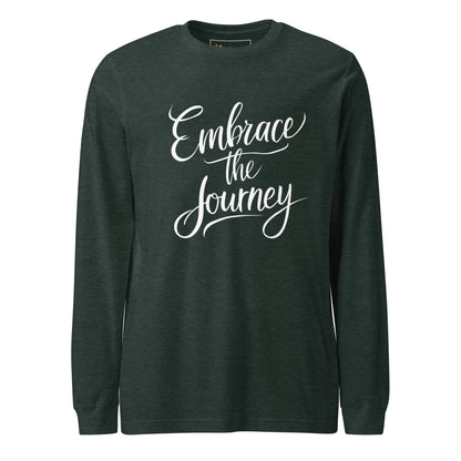 Unisex | Embrace The Journey - Long Sleeve Tee - AwRans Clothing