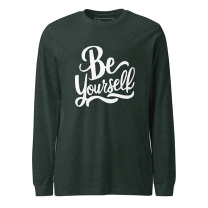 Unisex | Be Yourself - Long Sleeve Tee - AwRans Clothing
