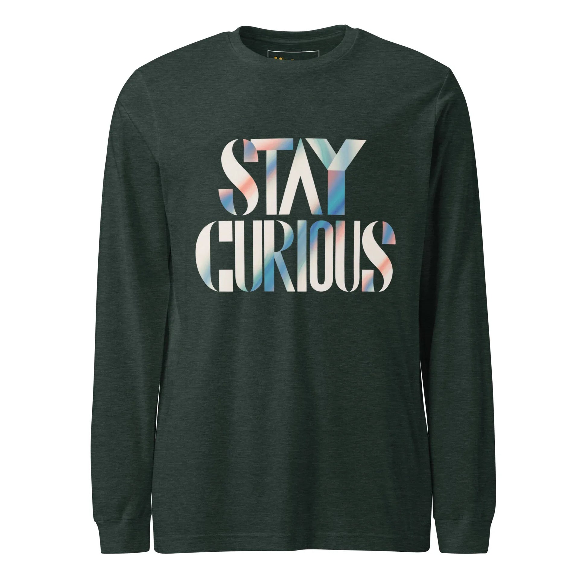 Unisex | Stay Curious - Long Sleeve Tee - AwRans Clothing