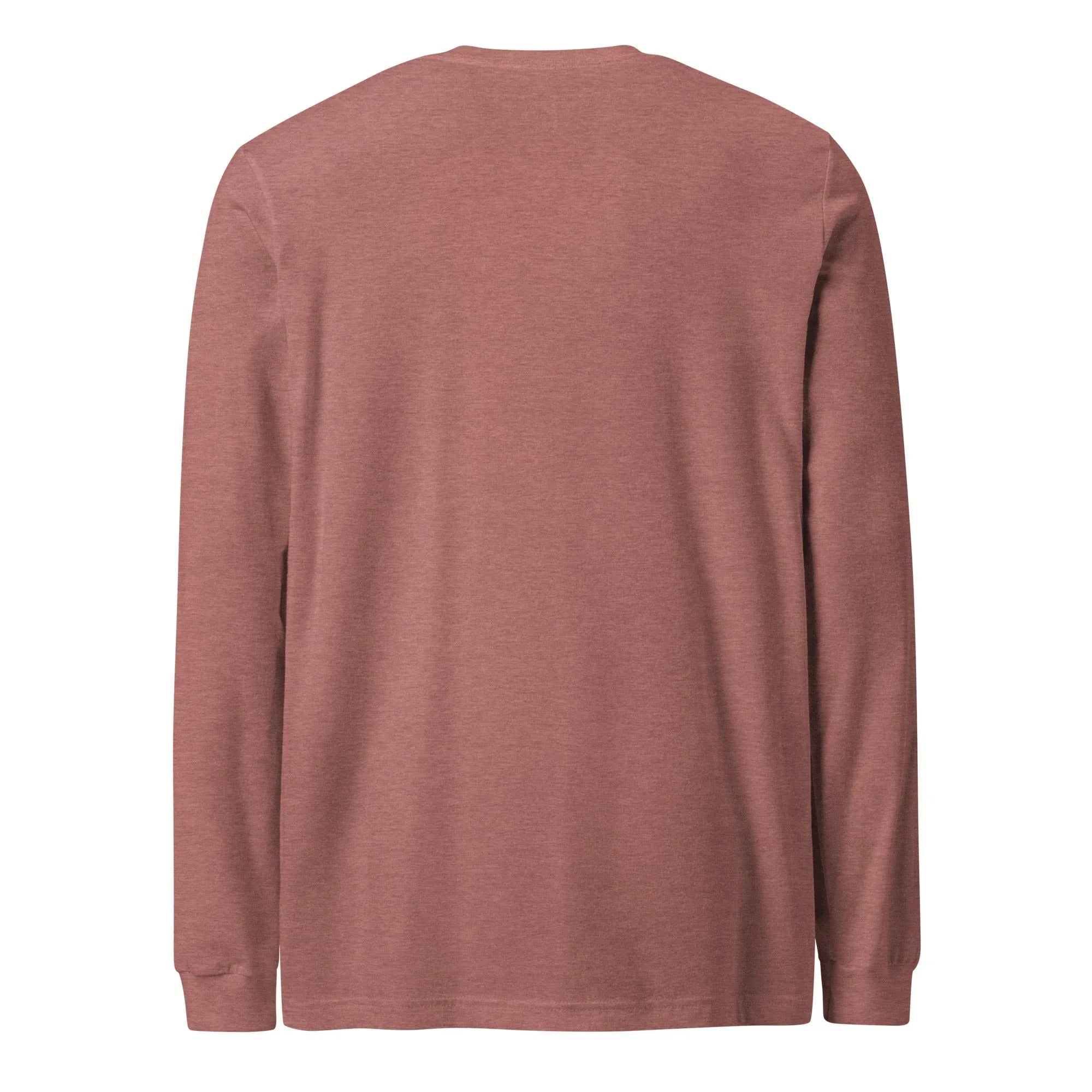 Unisex | Embrace The Journey - Long Sleeve Tee Long Sleeve T-Shirts AwRans Clothing unisex-long-sleeve-tee-heather-mauve-back-67480d95dc3ed