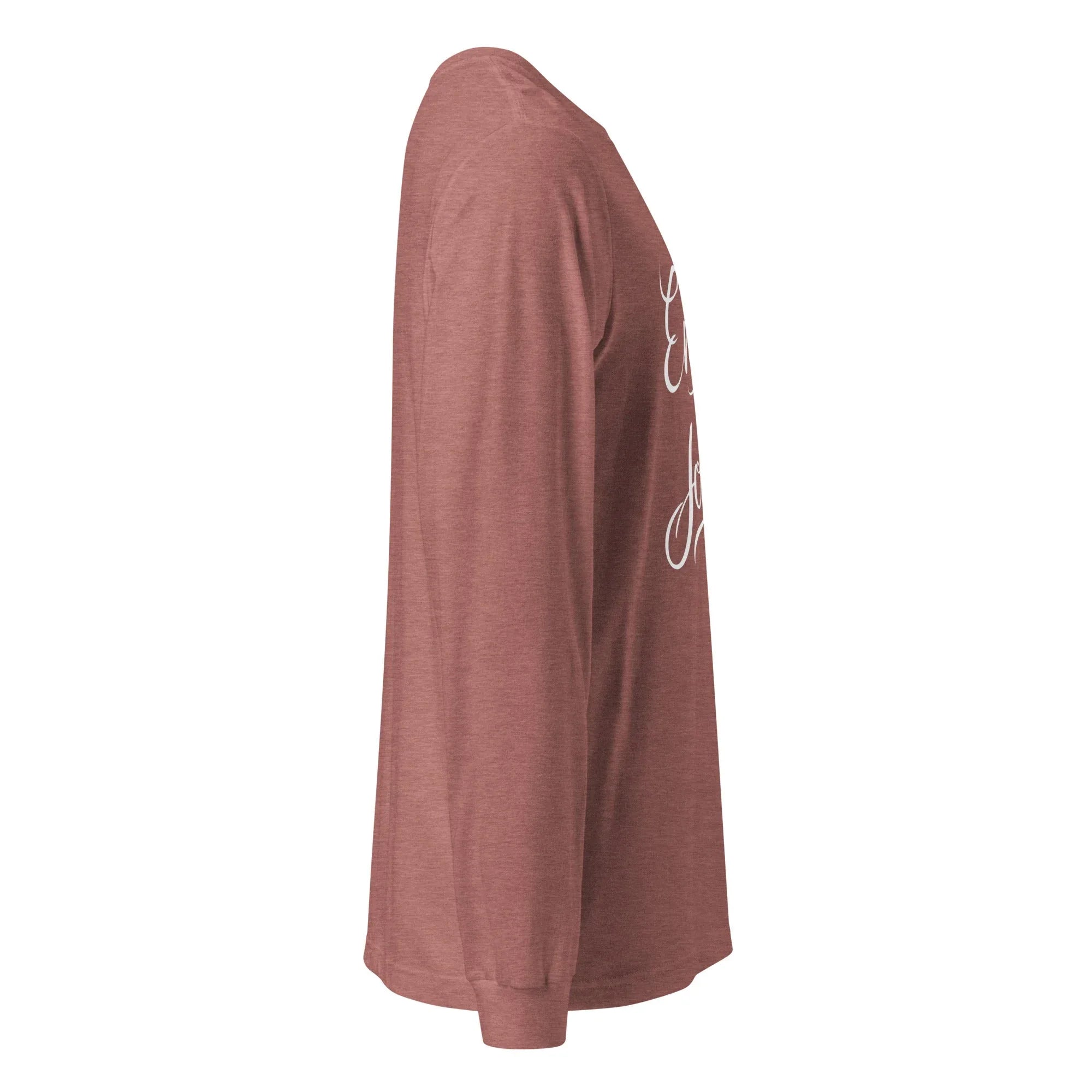 Unisex | Embrace The Journey - Long Sleeve Tee Long Sleeve T-Shirts AwRans Clothing unisex-long-sleeve-tee-heather-mauve-right-67480d95d2052