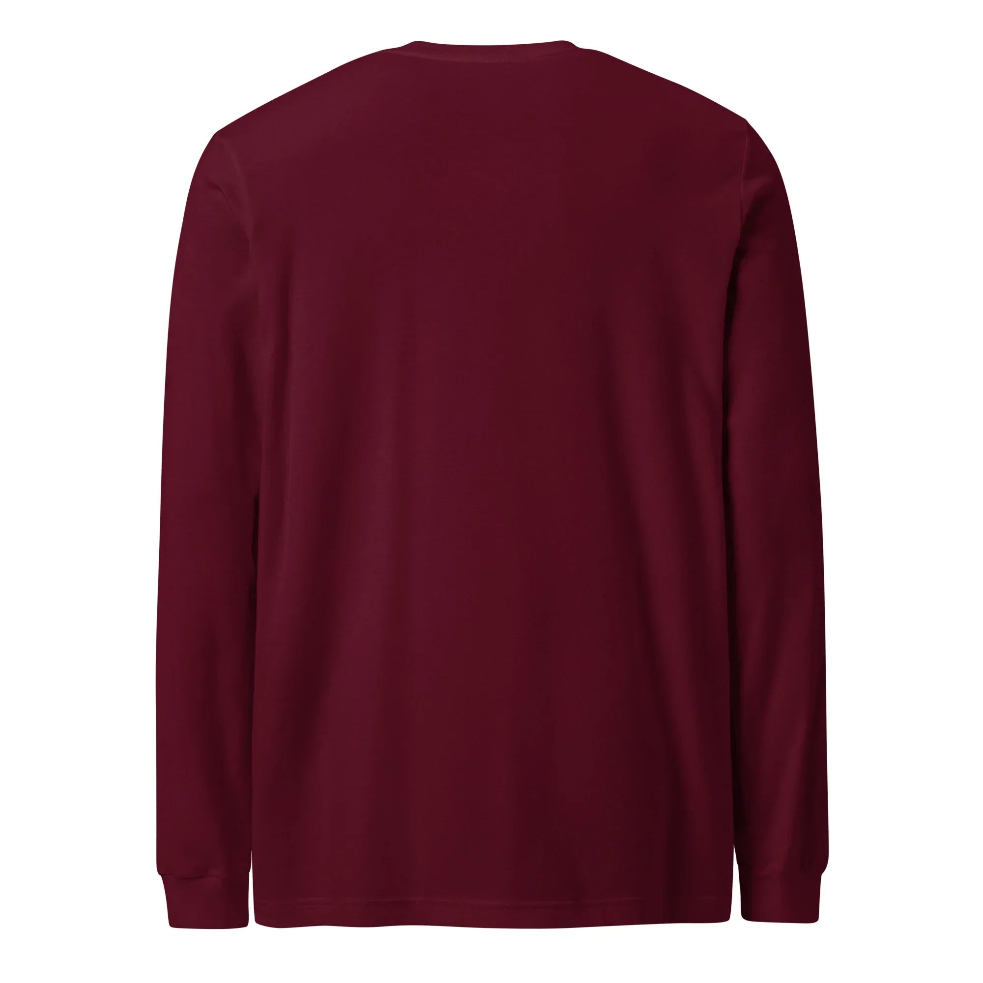 Unisex | Believe In Better - Long Sleeve Tee Long Sleeve T-Shirts AwRans Clothing unisex-long-sleeve-tee-maroon-back-674813d071024