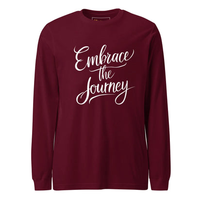 Unisex | Embrace The Journey - Long Sleeve Tee - AwRans Clothing