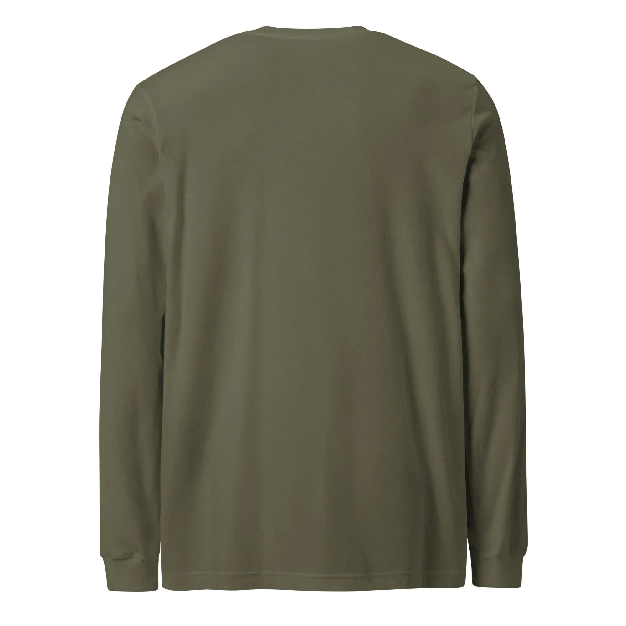 Unisex | Dream Big - Long Sleeve Tee Long Sleeve T-Shirts AwRans Clothing unisex-long-sleeve-tee-military-green-back-67480685975e2