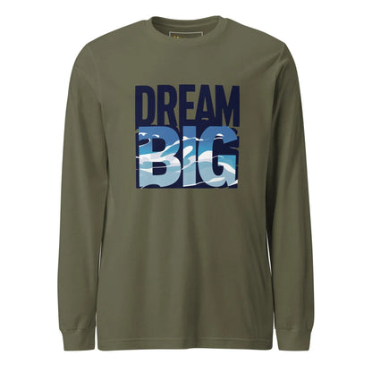 Unisex | Dream Big - Long Sleeve Tee - AwRans Clothing