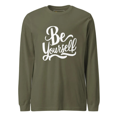 Unisex | Be Yourself - Long Sleeve Tee - AwRans Clothing