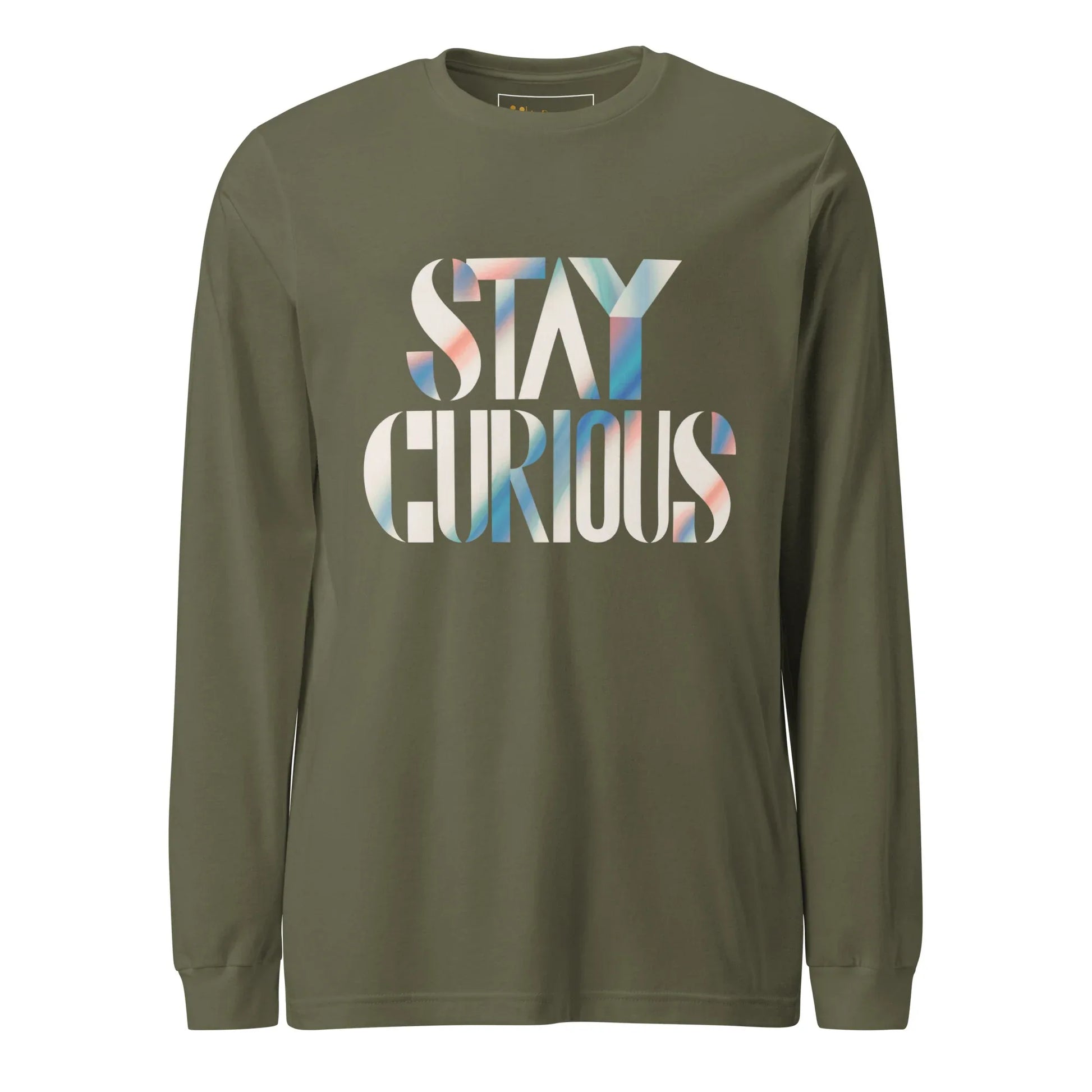 Unisex | Stay Curious - Long Sleeve Tee - AwRans Clothing