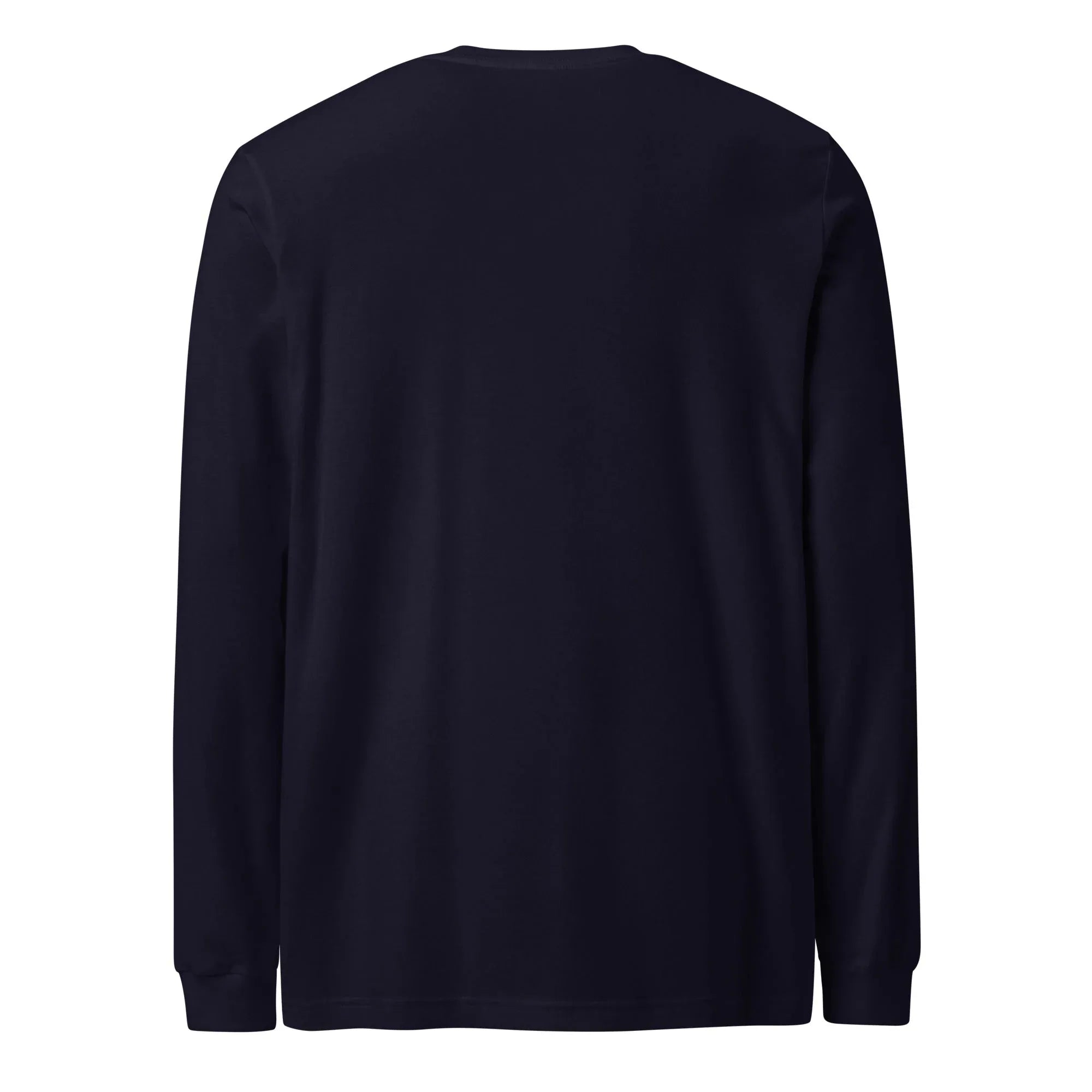 Unisex | Be Yourself - Long Sleeve Tee Long Sleeve T-Shirts AwRans Clothing unisex-long-sleeve-tee-navy-back-67480ee5a2505