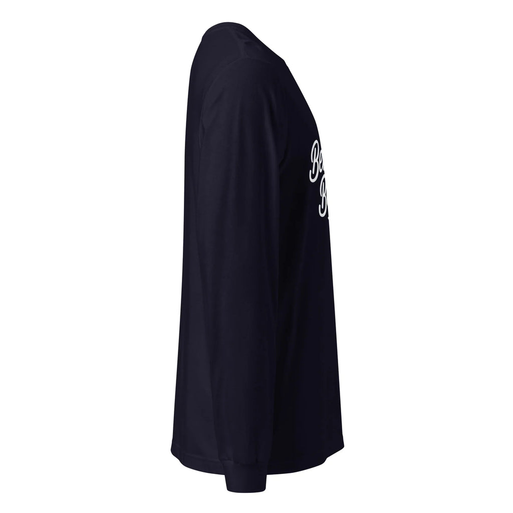 Unisex | Believe In Better - Long Sleeve Tee Long Sleeve T-Shirts AwRans Clothing unisex-long-sleeve-tee-navy-right-674813d068515