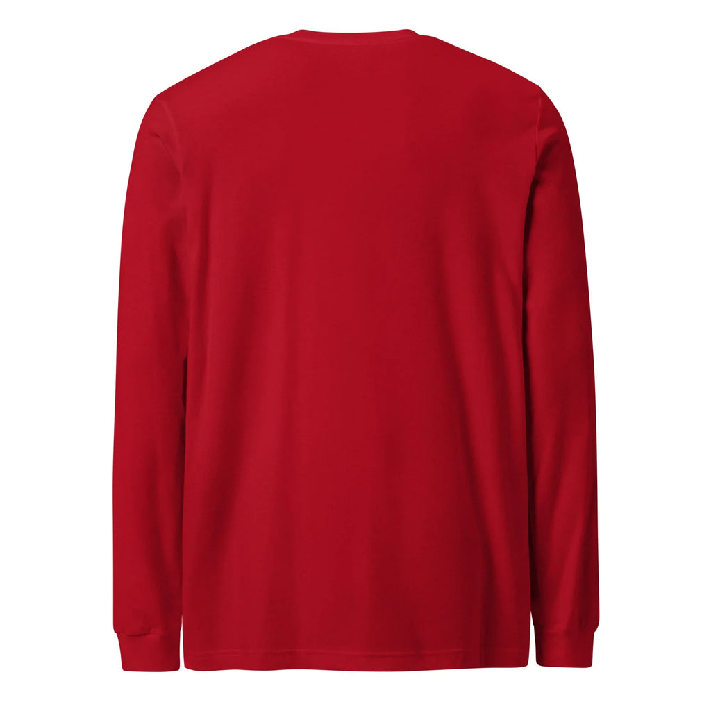 Unisex | Be Yourself - Long Sleeve Tee Long Sleeve T-Shirts AwRans Clothing unisex-long-sleeve-tee-red-back-67480ee5b1b89