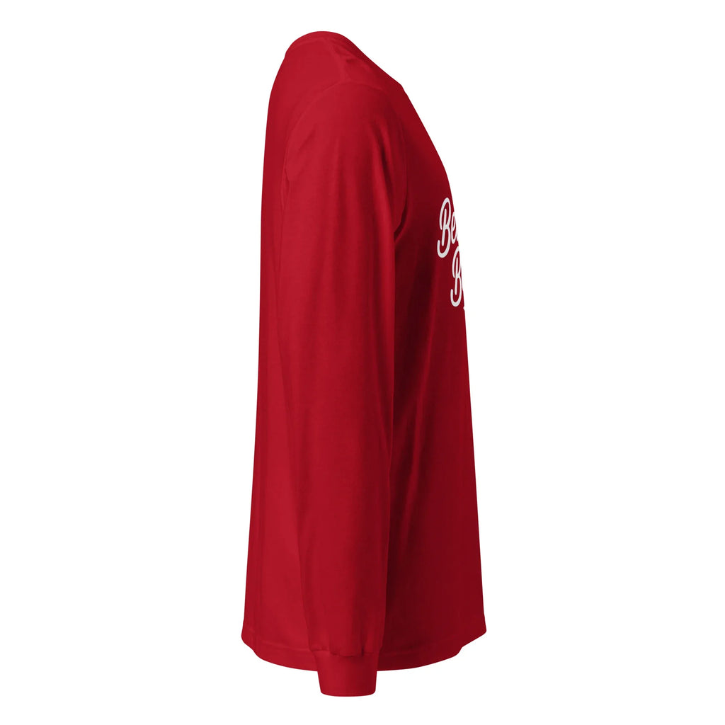 Unisex | Believe In Better - Long Sleeve Tee Long Sleeve T-Shirts AwRans Clothing unisex-long-sleeve-tee-red-right-674813d0749ef