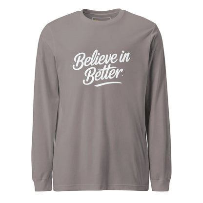 Unisex | Believe In Better - Long Sleeve Tee - AwRans Clothing