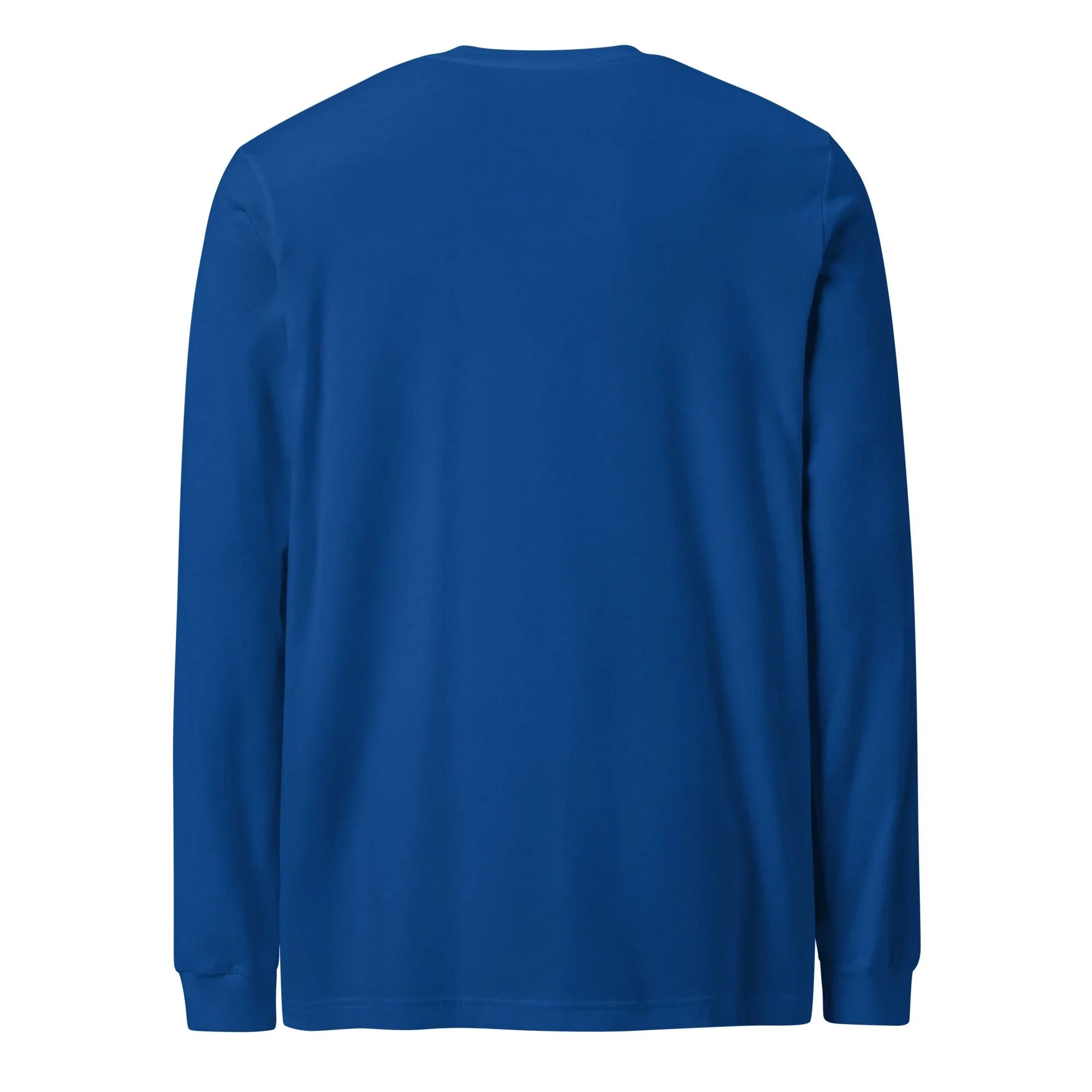 Unisex | Embrace The Journey - Long Sleeve Tee Long Sleeve T-Shirts AwRans Clothing unisex-long-sleeve-tee-true-royal-back-67480d9587f22