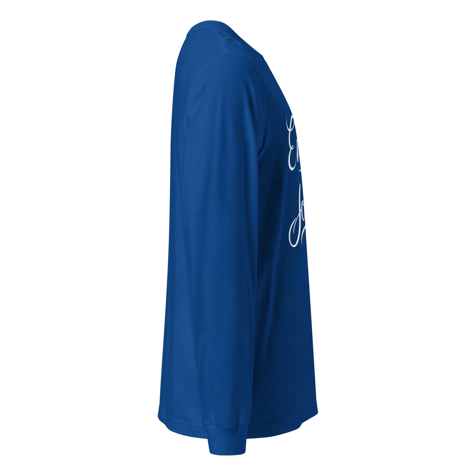 Unisex | Embrace The Journey - Long Sleeve Tee Long Sleeve T-Shirts AwRans Clothing unisex-long-sleeve-tee-true-royal-right-67480d95820c6