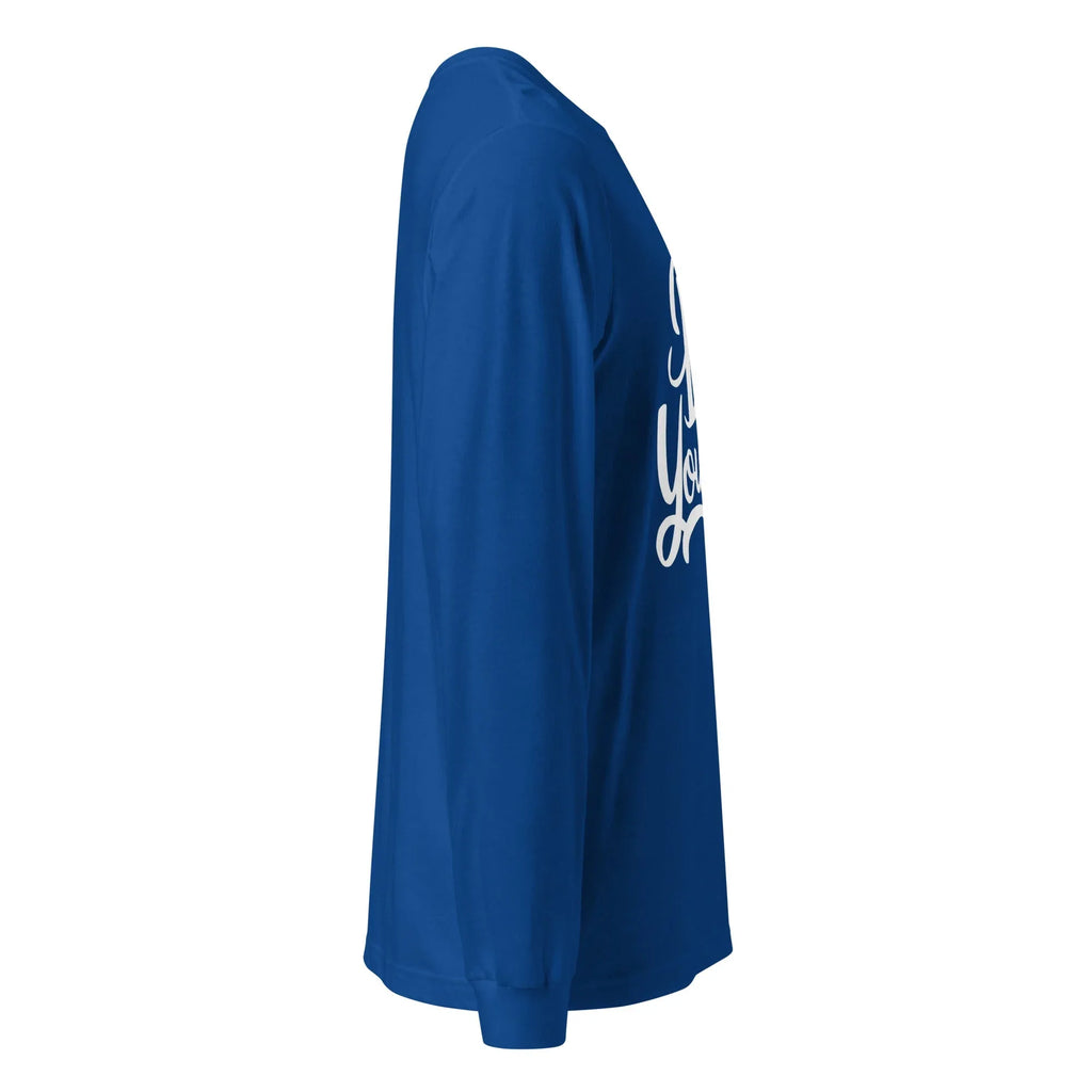 Unisex | Be Yourself - Long Sleeve Tee Long Sleeve T-Shirts AwRans Clothing unisex-long-sleeve-tee-true-royal-right-67480ee5cf51f