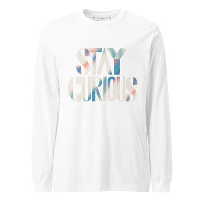 Unisex | Stay Curious - Long Sleeve Tee - AwRans Clothing