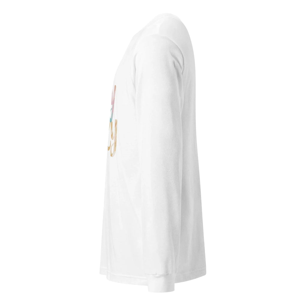 Unisex | Stay Cozy - Long Sleeve Tee Long Sleeve T-Shirts AwRans Clothing unisex-long-sleeve-tee-white-left-67480be1b9fec