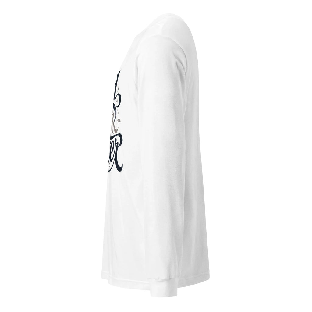 Unisex | Mind Over Matter - Long Sleeve Tee Long Sleeve T-Shirts AwRans Clothing unisex-long-sleeve-tee-white-left-674812eb0de02