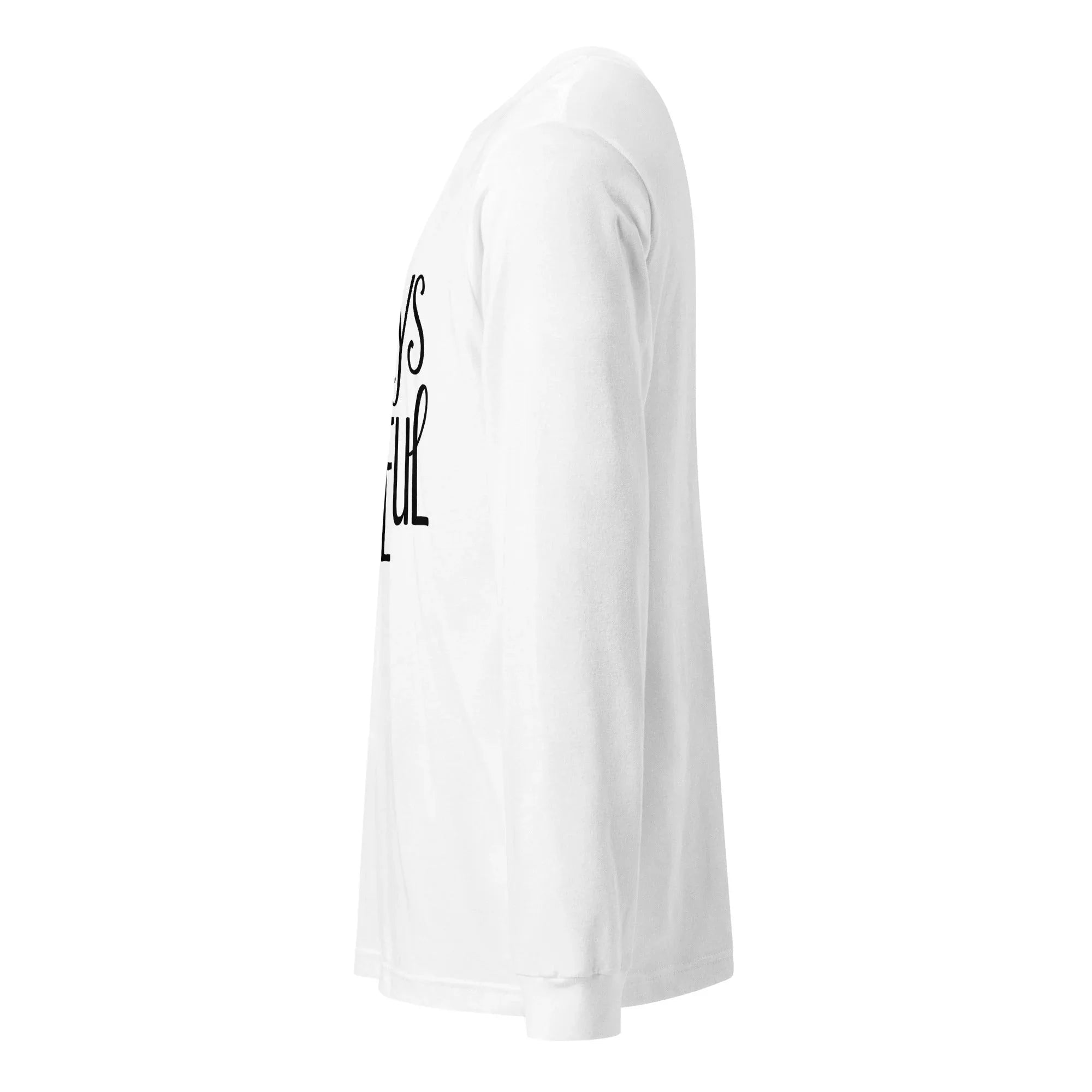 Unisex | Always Grateful - Long Sleeve Tee - AwRans Clothing