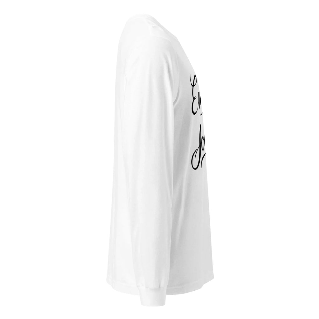 Unisex | Embrace The Journey - Long Sleeve Tee Long Sleeve T-Shirts AwRans Clothing unisex-long-sleeve-tee-white-right-6749835a8fefe