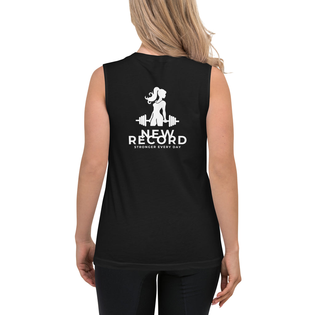 Women's Muscle Shirt Muscle Shirt AwRans Clothing unisex-muscle-shirt-black-back-67f04fd343be8