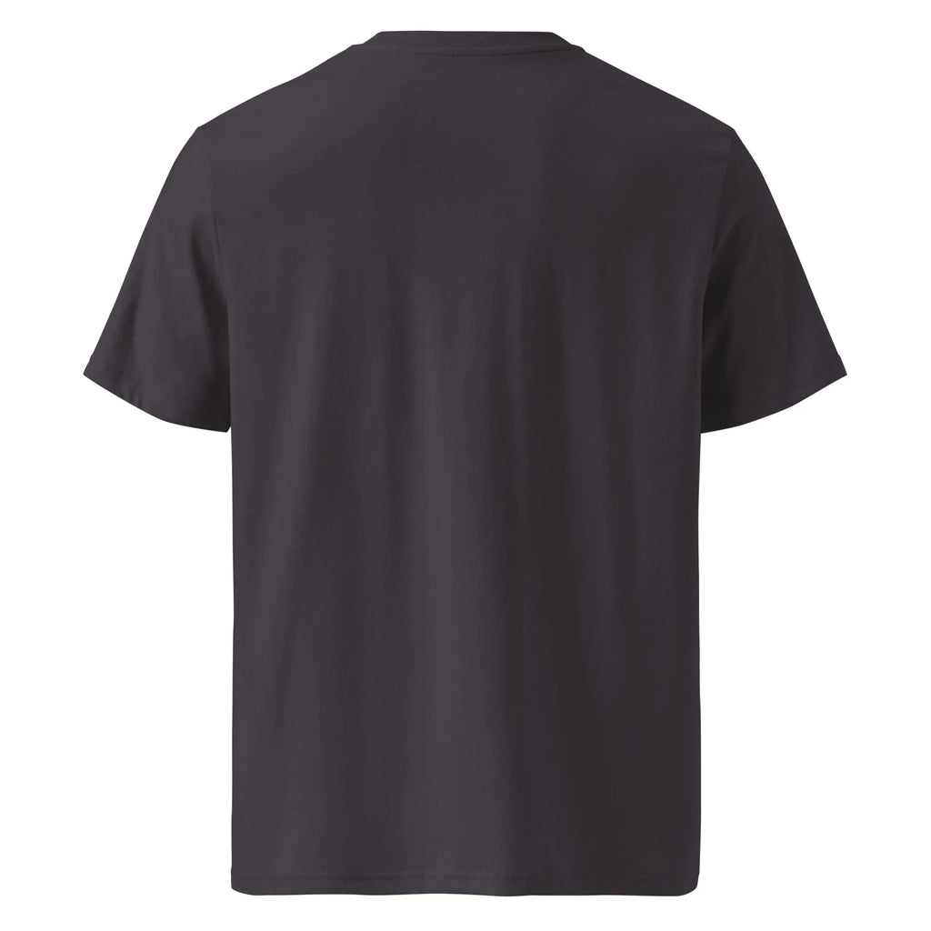 Unisex | LET WHOEVER THINK WHATEVER - Organic Cotton T-Shirt T-Shirt AwRans Clothing unisex-organic-cotton-t-shirt-anthracite-back-665e6c8343d75