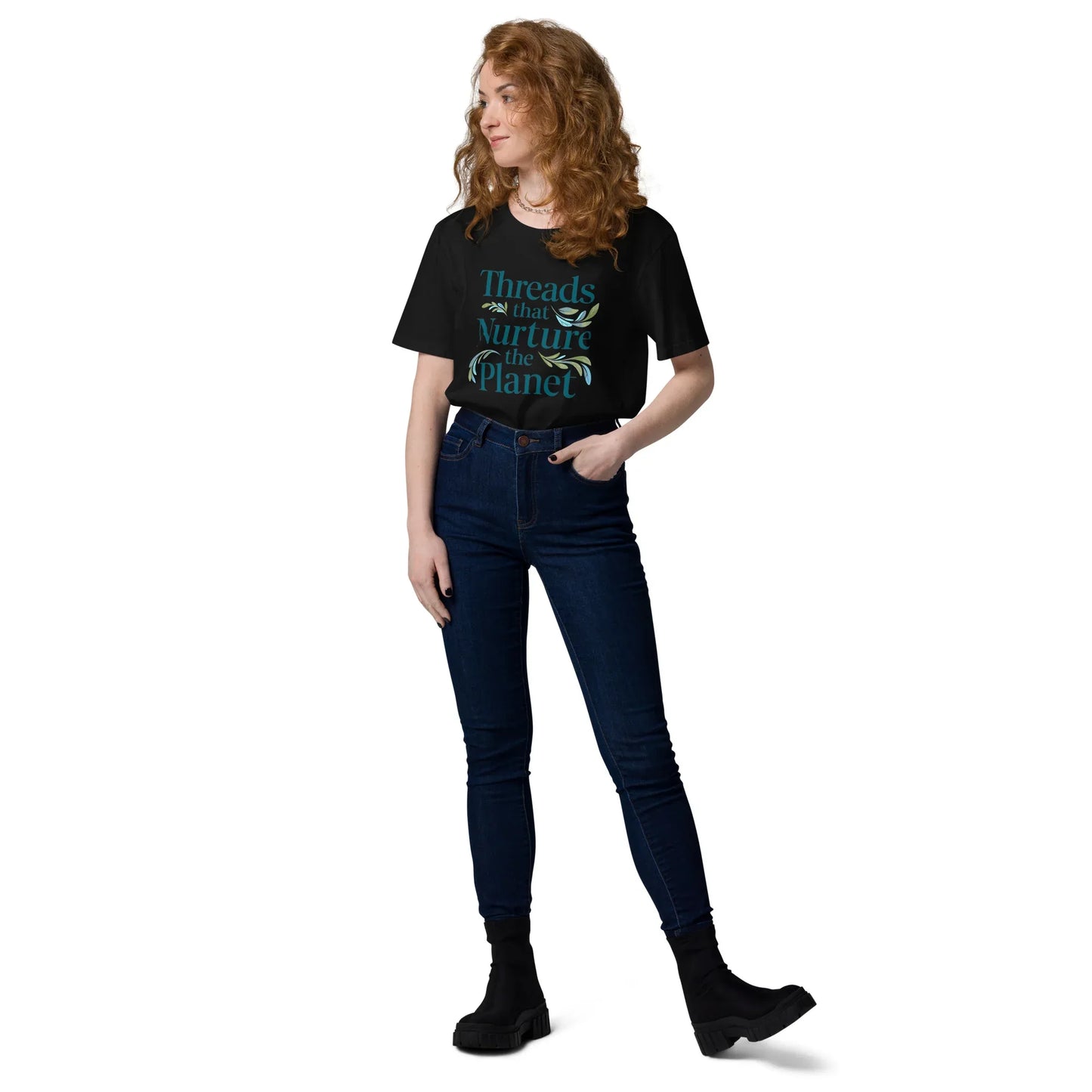 Women's Organic Cotton T-Shirt | Threads That Nurture The Planet - AwRans Clothing