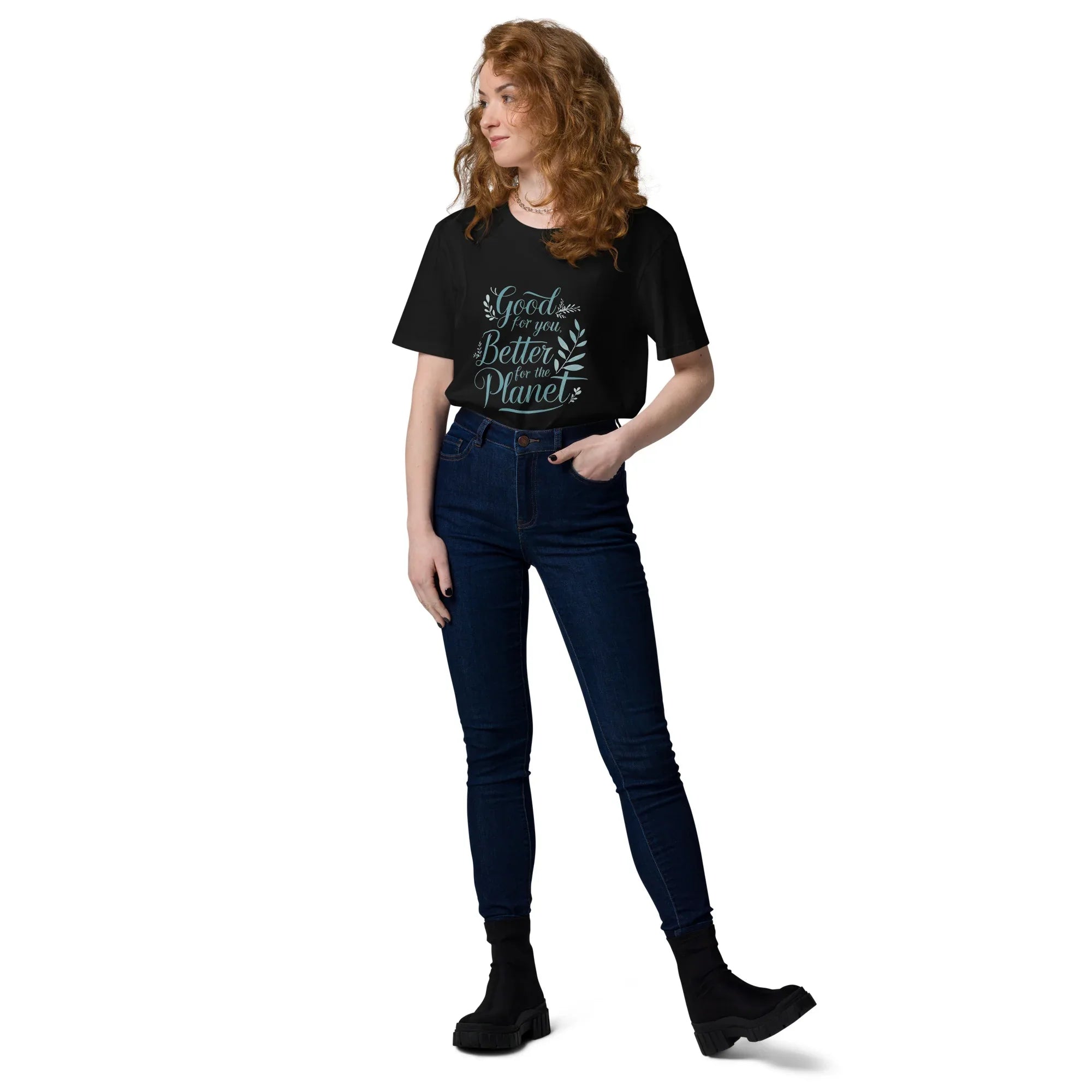 Women's Organic Cotton T-Shirt | Good For You,Better For The Planet - AwRans Clothing