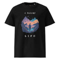 Unisex | A Dreamy Life Organic Cotton T-Shirt Black T-Shirt AwRans Clothing unisex-organic-cotton-t-shirt-black-front-665461d3445e6