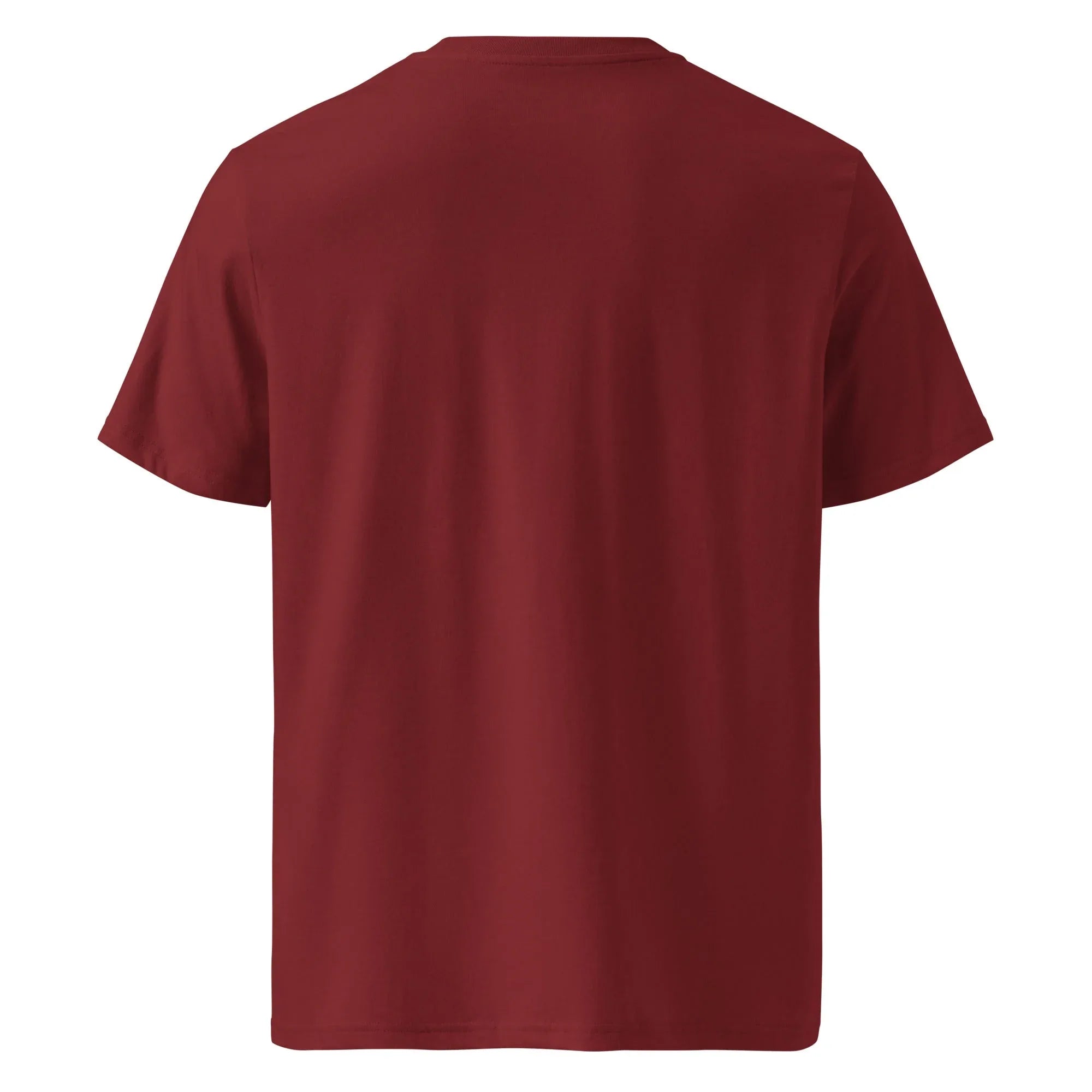 Unisex | I'm Not Lazy I'm Just Relaxed Organic Cotton T-Shirt T-Shirt AwRans Clothing unisex-organic-cotton-t-shirt-burgundy-back-665d2fc47a8c3