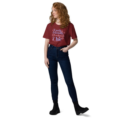 Women's Organic Cotton T-Shirt | Earth Friendly,Effortrless Chic - AwRans Clothing