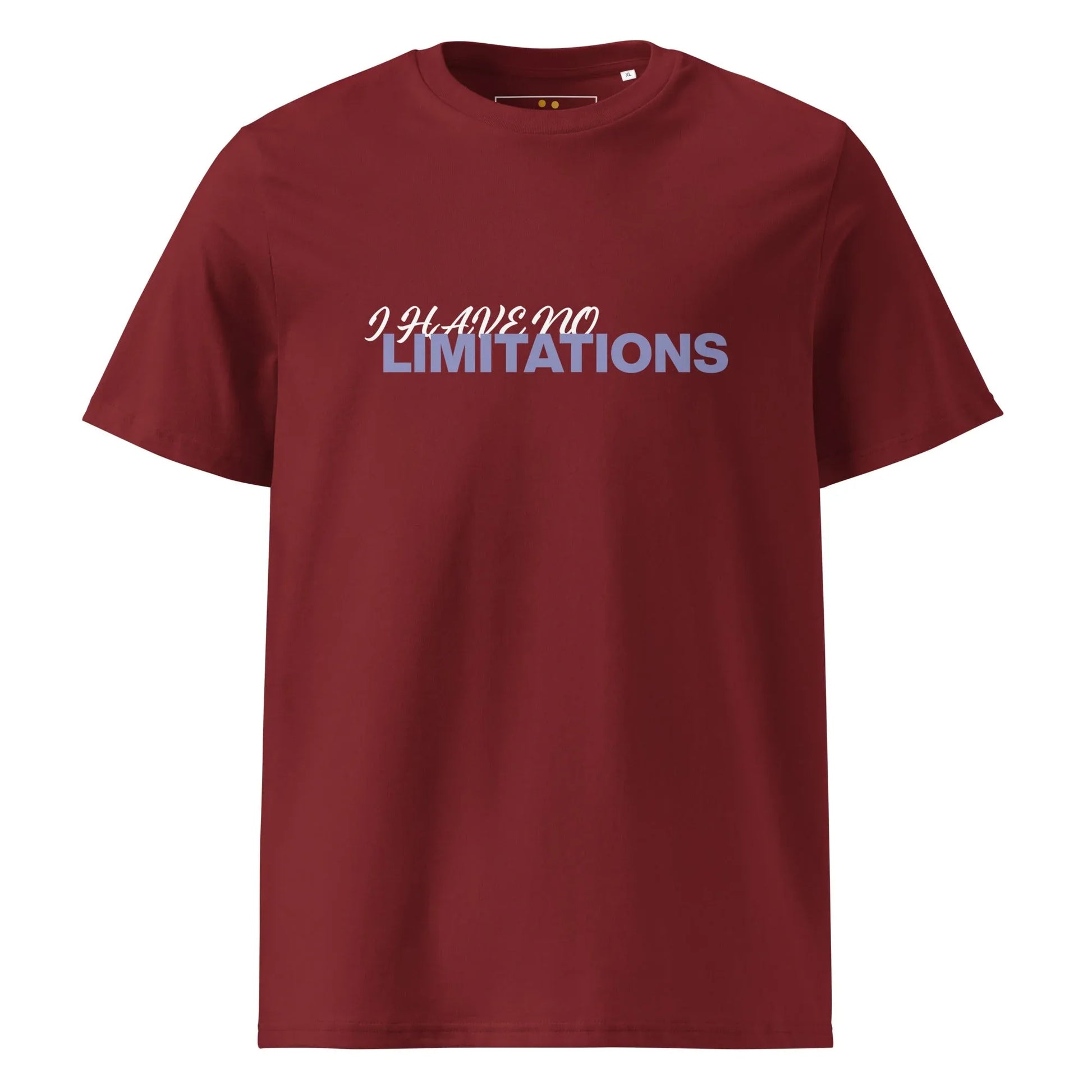 Unisex | I Have No Limitations Organic Cotton T-Shirt - AwRans Clothing