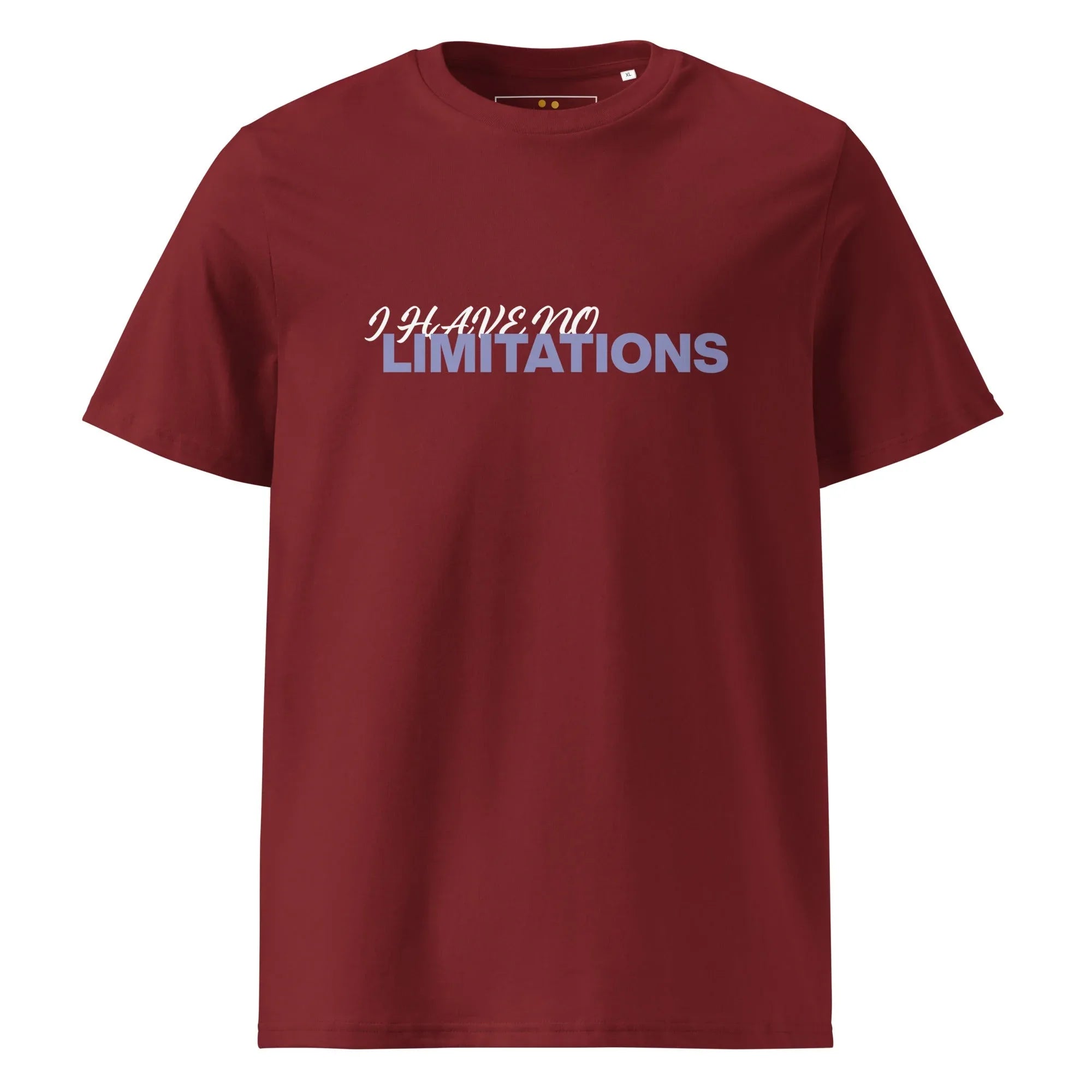 Unisex | I Have No Limitations Organic Cotton T-Shirt - AwRans Clothing