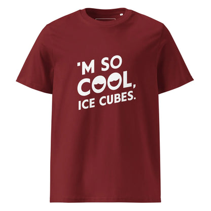 Unisex | 'M SO COOL ICE CUBES - Organic Cotton T-Shirt - AwRans Clothing