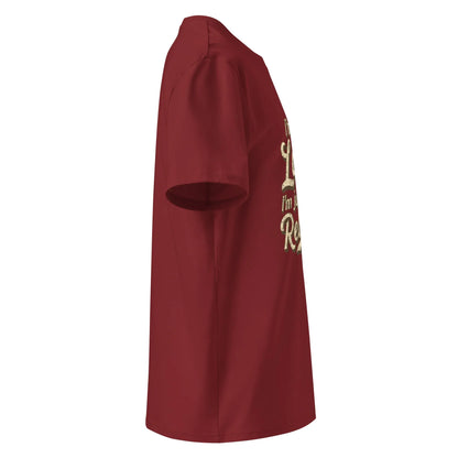 Unisex | I'm Not Lazy I'm Just Relaxed Organic Cotton T-Shirt - AwRans Clothing