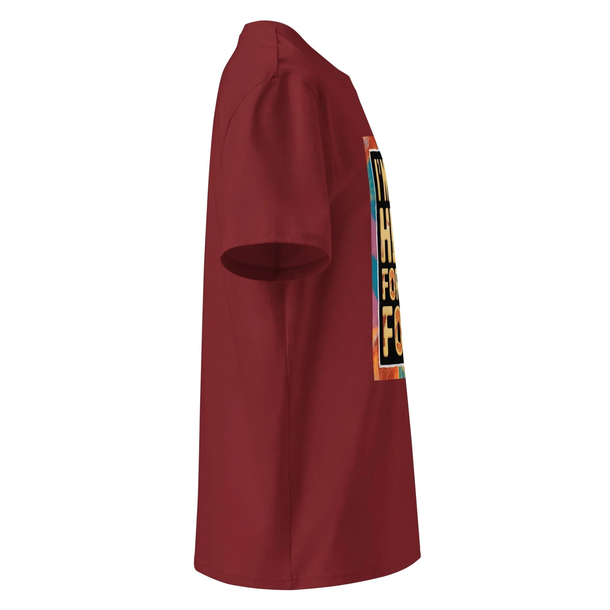 Unisex | I'm Only Here For The Food - Organic Cotton T-Shirt - AwRans Clothing