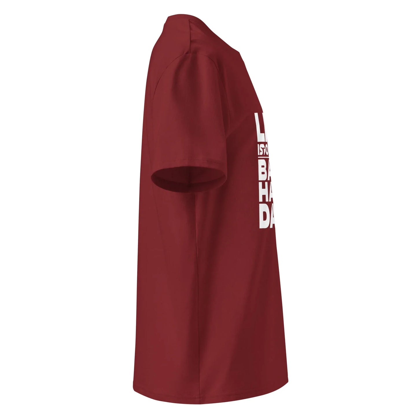 Unisex | Life Is Too Short For For Bad Hair Days! Organic Cotton T-Shirt - AwRans Clothing