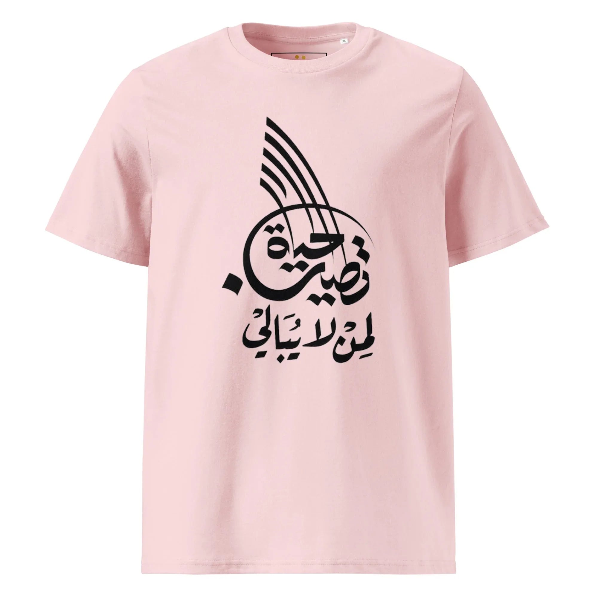 Unisex | Life Is Good For Those Who Don't Care | Organic Cotton T-Shirt Cotton Pink T-Shirt AwRans Clothing unisex-organic-cotton-t-shirt-cotton-pink-front-66338dfb76896