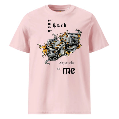 Unisex | Your Luck Depends On Me Organic Cotton T-Shirt - AwRans Clothing