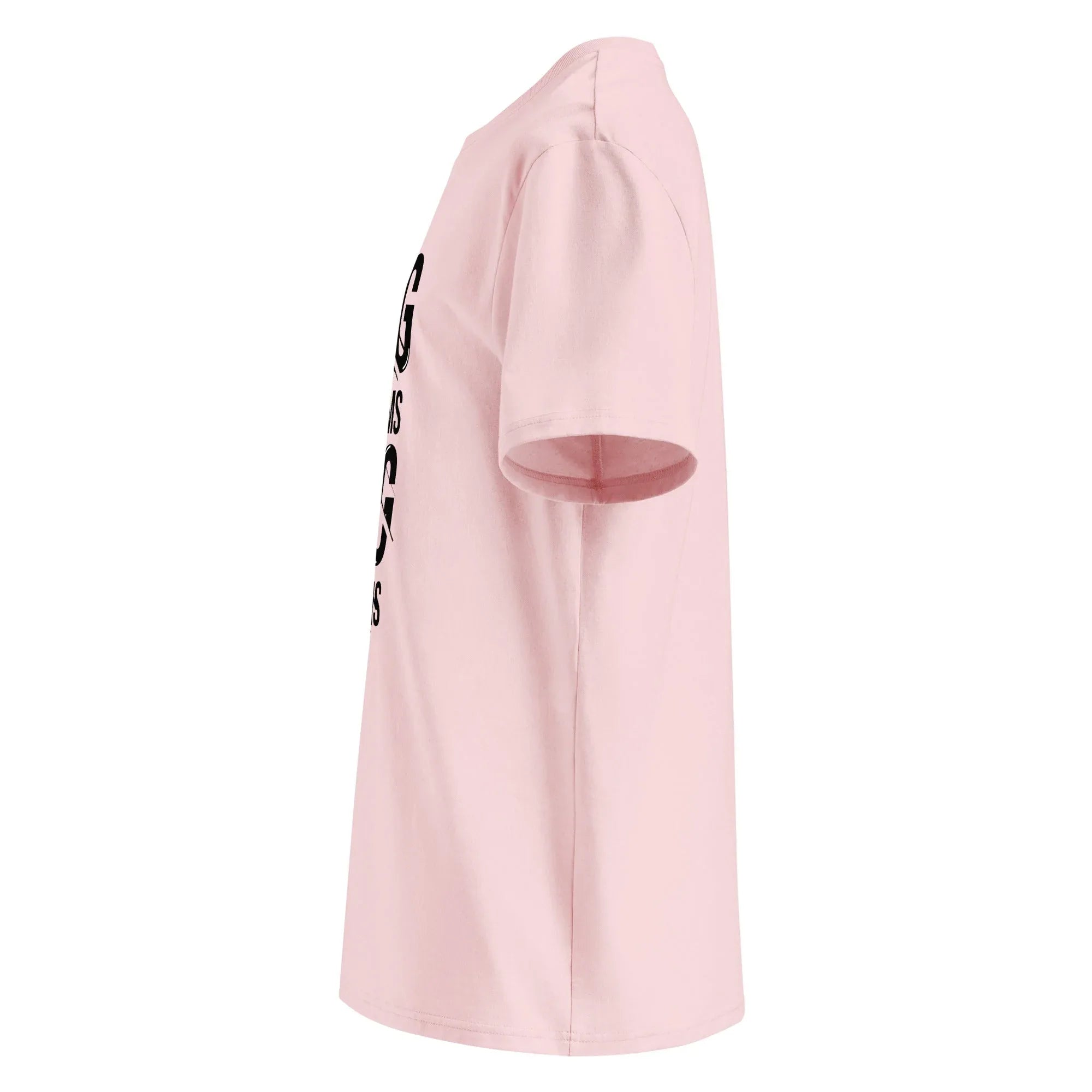 Unisex | Big Dreams Big Actions Organic Cotton T-Shirt T-Shirt AwRans Clothing unisex-organic-cotton-t-shirt-cotton-pink-left-6633a400a6cea