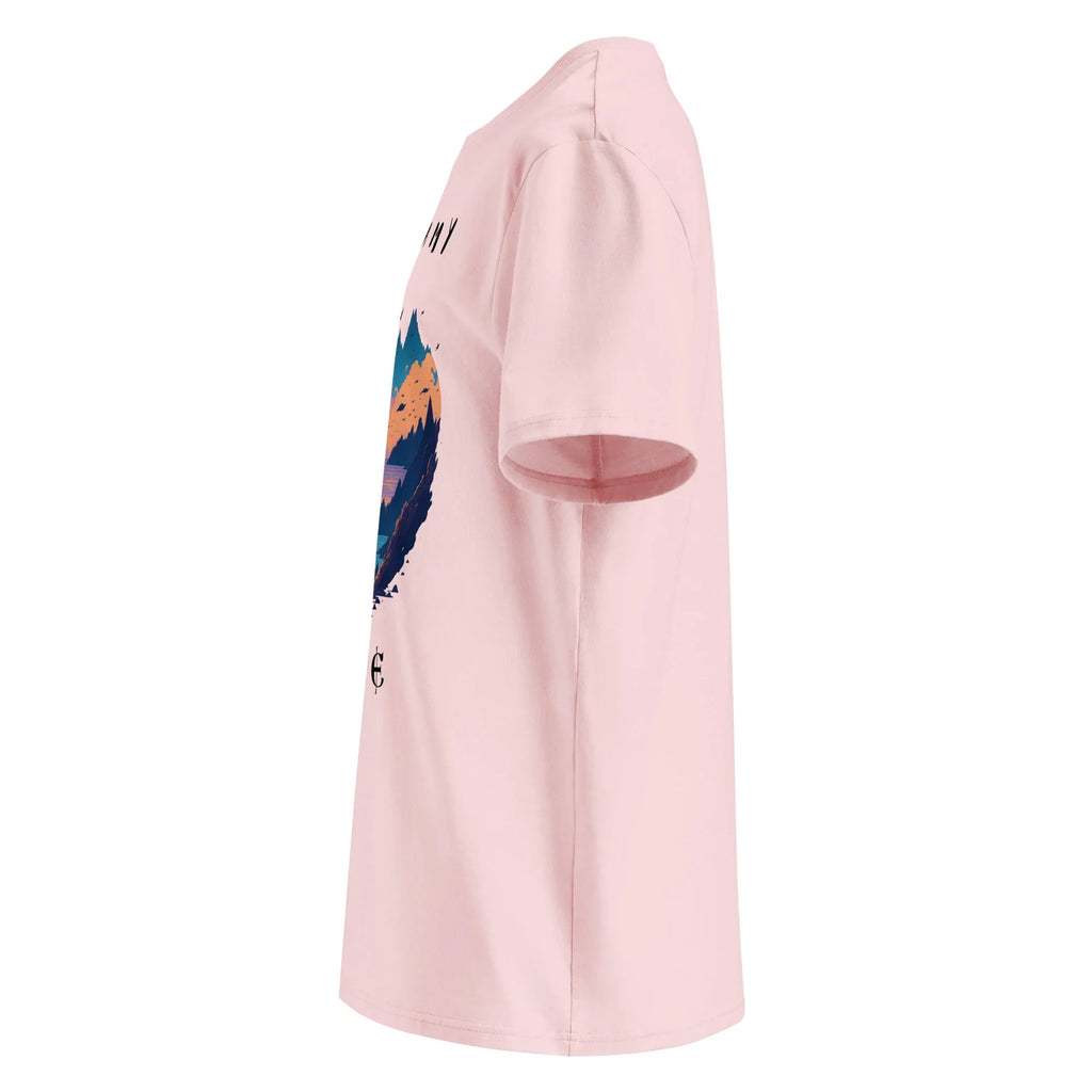 Unisex | A Dreamy Life Organic Cotton T-Shirt T-Shirt AwRans Clothing unisex-organic-cotton-t-shirt-cotton-pink-left-6654639700f4f
