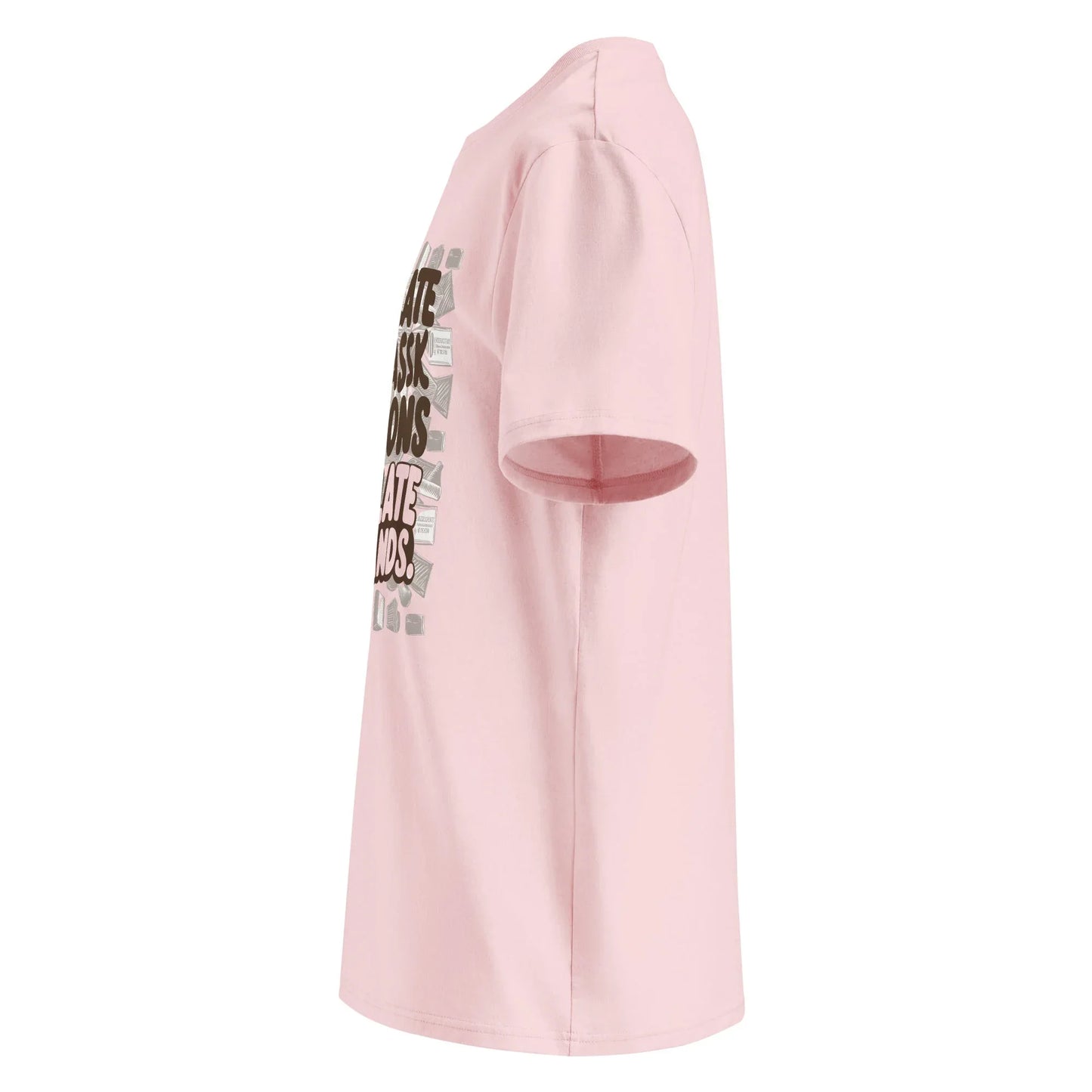 Unisex | Chocolate Doesn't Ask Questions Chocolate Understands Organic Cotton T-Shirt - AwRans Clothing