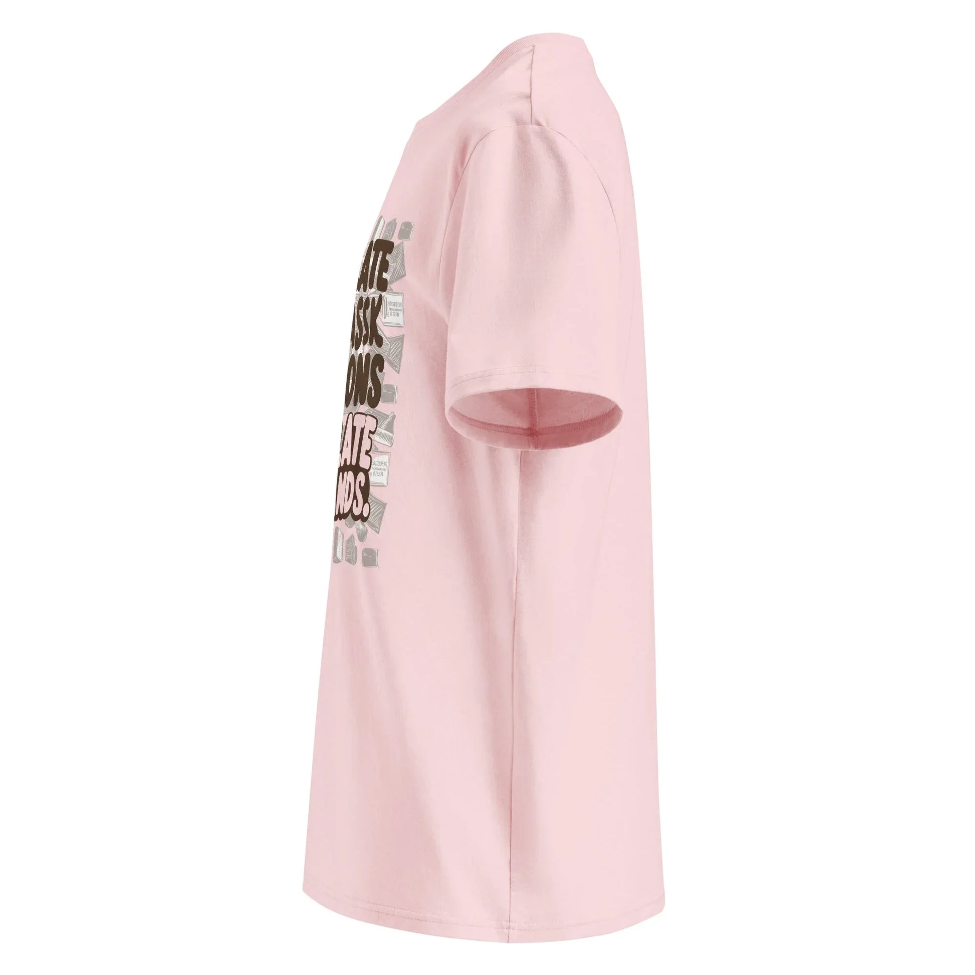 Unisex | Chocolate Doesn't Ask Questions Chocolate Understands Organic Cotton T-Shirt - AwRans Clothing