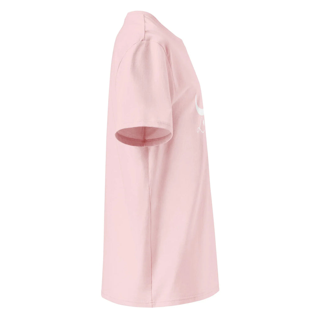 ARABIC Unisex | Love Organic Cotton T-Shirt T-Shirt AwRans Clothing unisex-organic-cotton-t-shirt-cotton-pink-right-6633a2349e67e