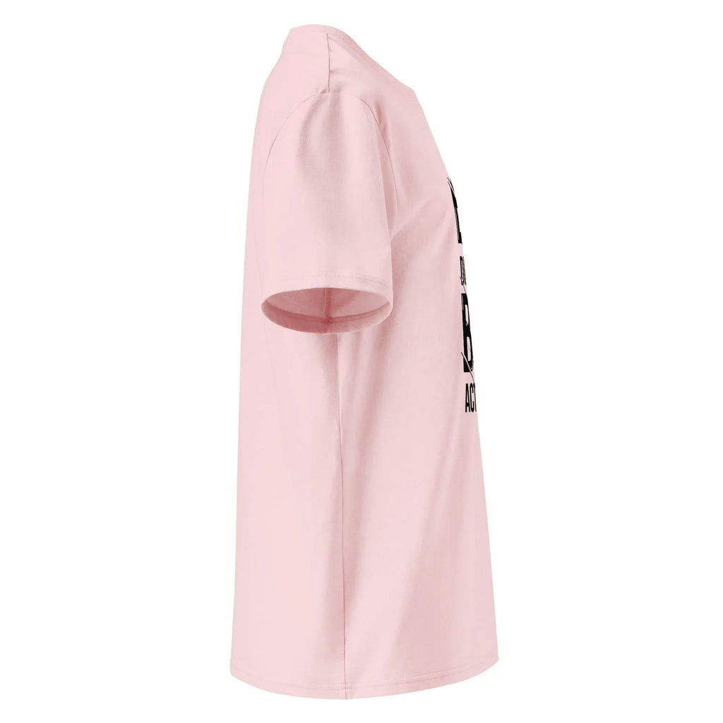 Unisex | Big Dreams Big Actions Organic Cotton T-Shirt T-Shirt AwRans Clothing unisex-organic-cotton-t-shirt-cotton-pink-right-6633a400ae30b