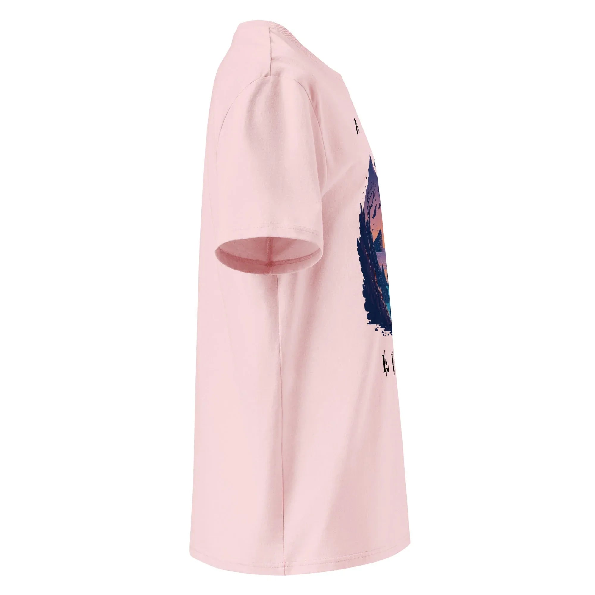 Unisex | A Dreamy Life Organic Cotton T-Shirt T-Shirt AwRans Clothing unisex-organic-cotton-t-shirt-cotton-pink-right-665463970397b
