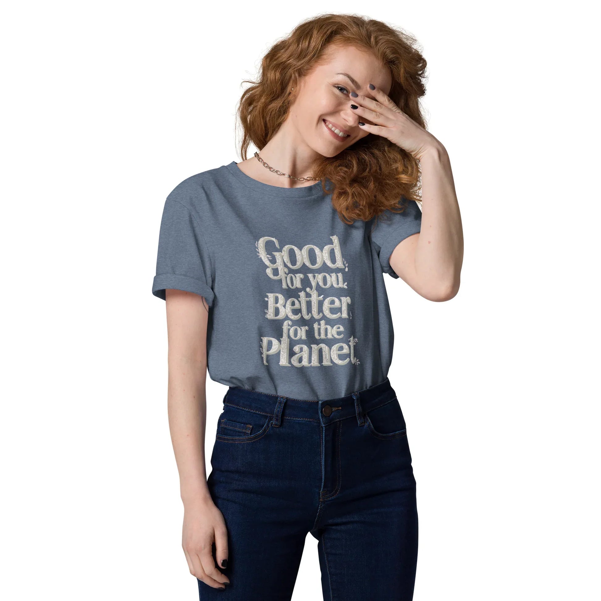 Women's Organic Cotton T-Shirt | Good For You,Better For The Planet - AwRans Clothing
