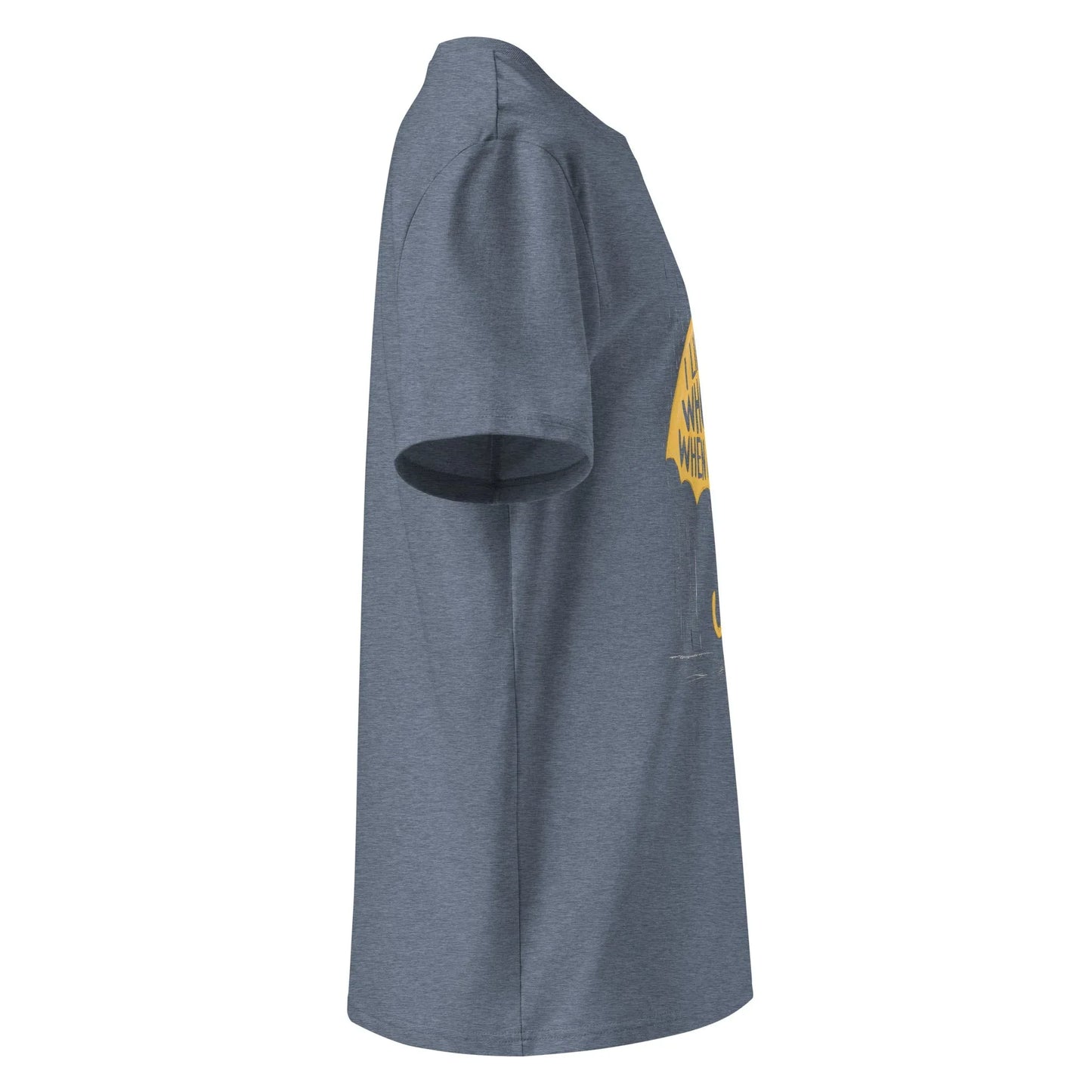 Unisex | I Like People Who Smile When It's Raining - Organic Cotton T-Shirt - AwRans Clothing