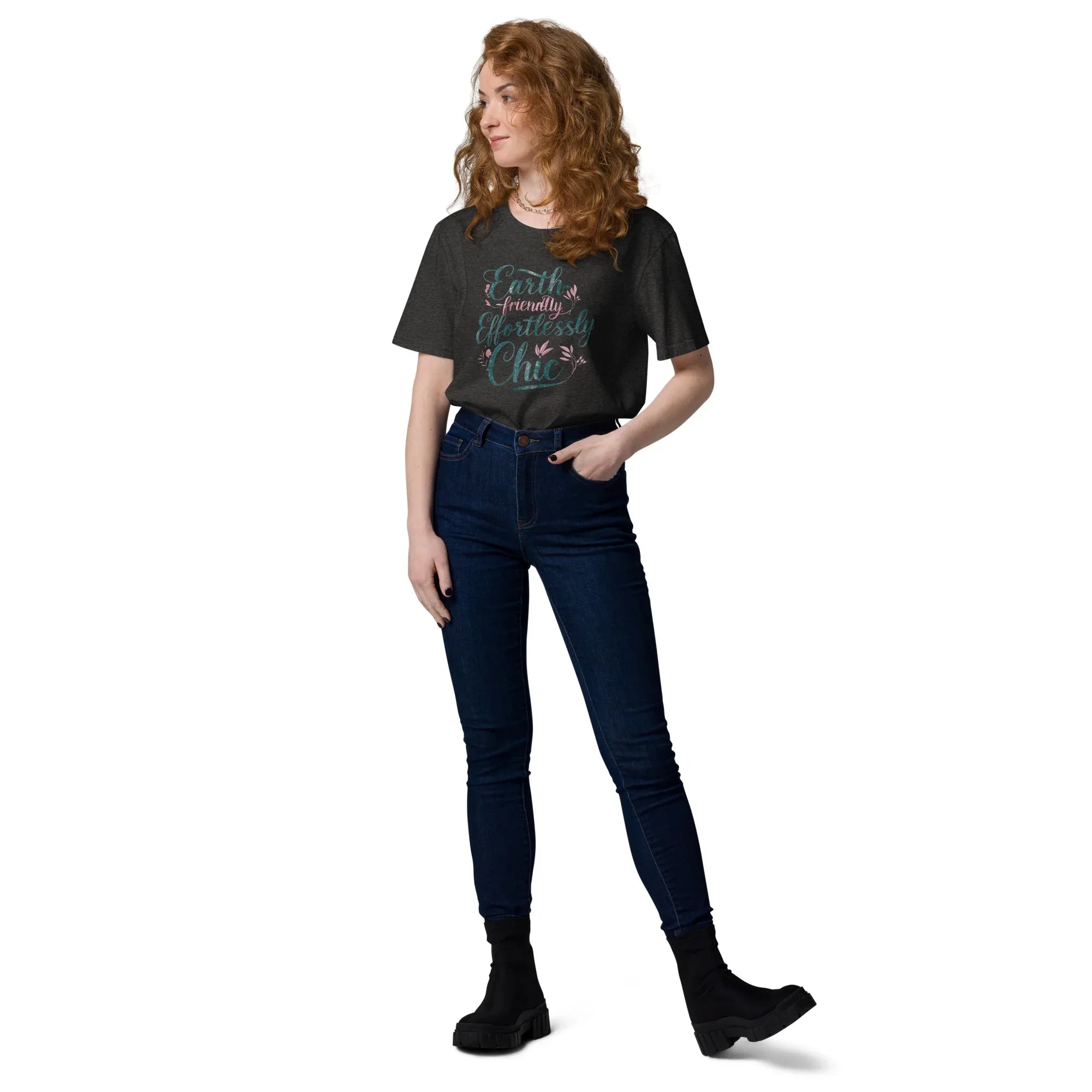 Women's Organic Cotton T-Shirt | Earth Friendly,Effortrless Chic - AwRans Clothing